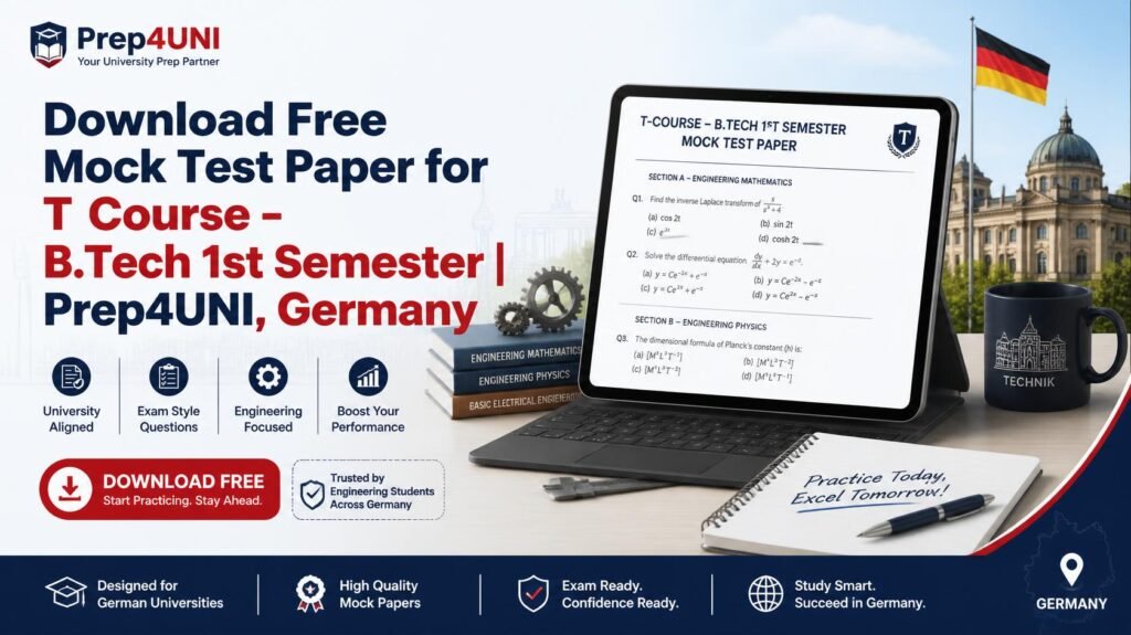 T-Course mock test paper